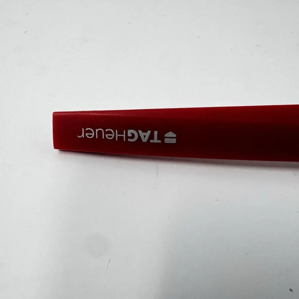 TAG Heuer TH553 004 Right Temple Arm Red Gray 145 Replacement Part